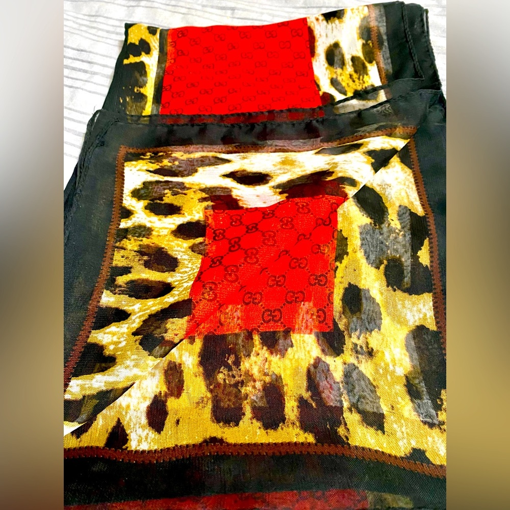 Gucci GG monogram scarf